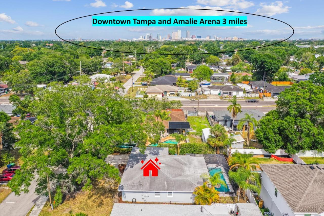 Heated Pool! Paradise In Midtown Tampa 3B2B Экстерьер фото